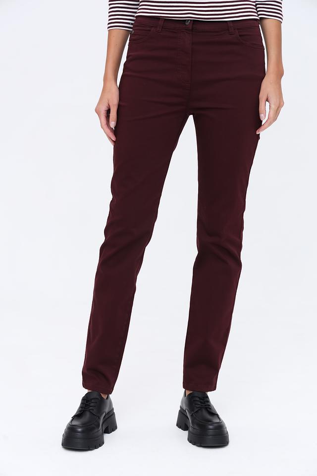 Брюки классические Olsen бордовые