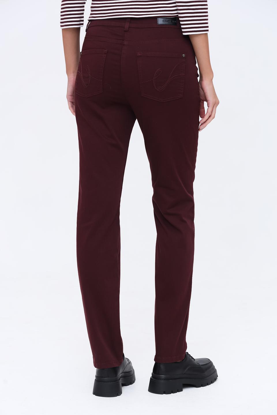 Брюки классические Olsen бордовые