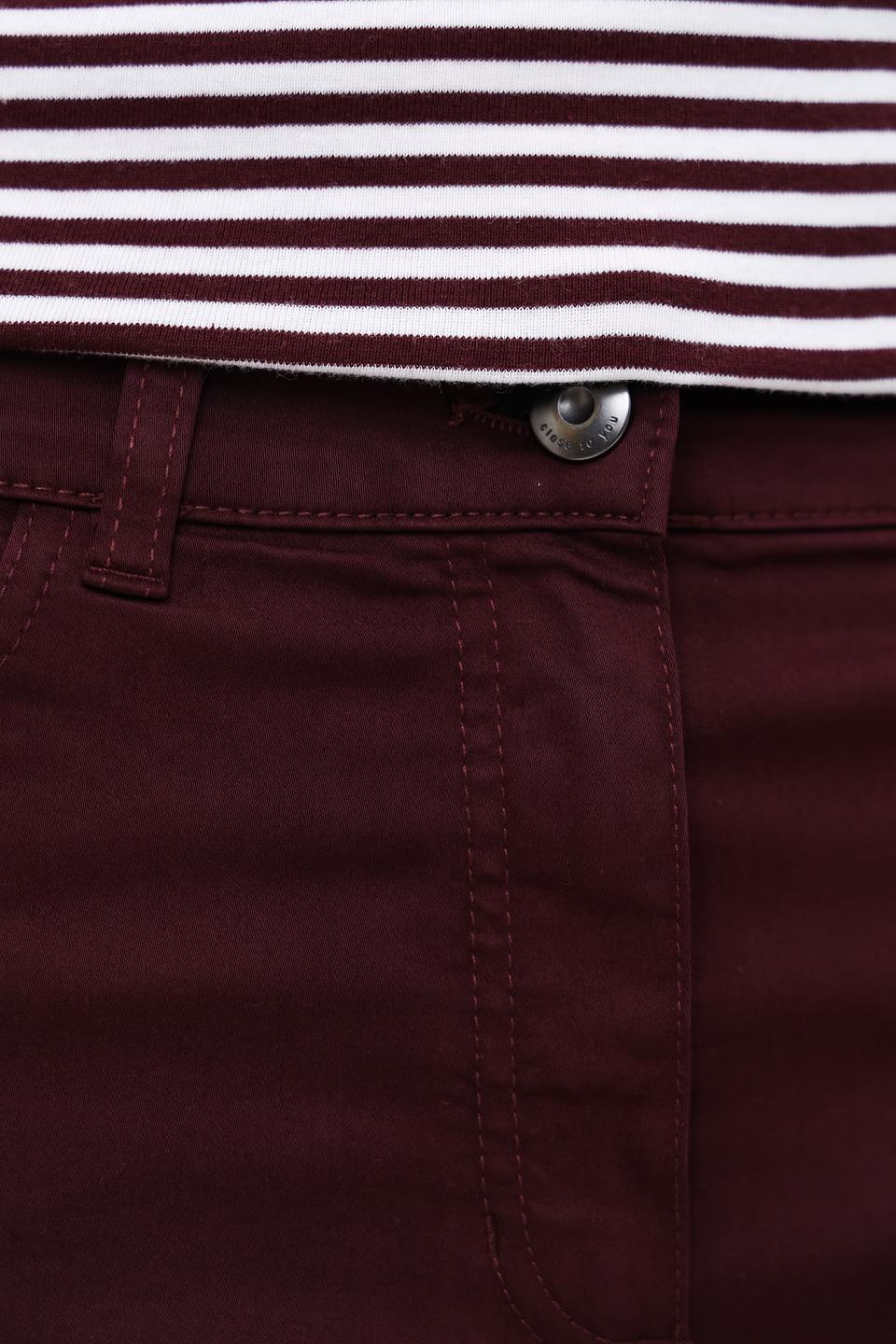 Брюки классические Olsen бордовые