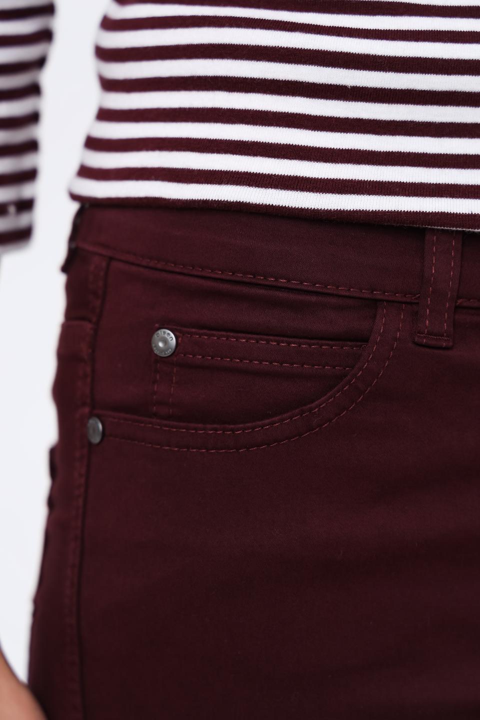Брюки классические Olsen бордовые
