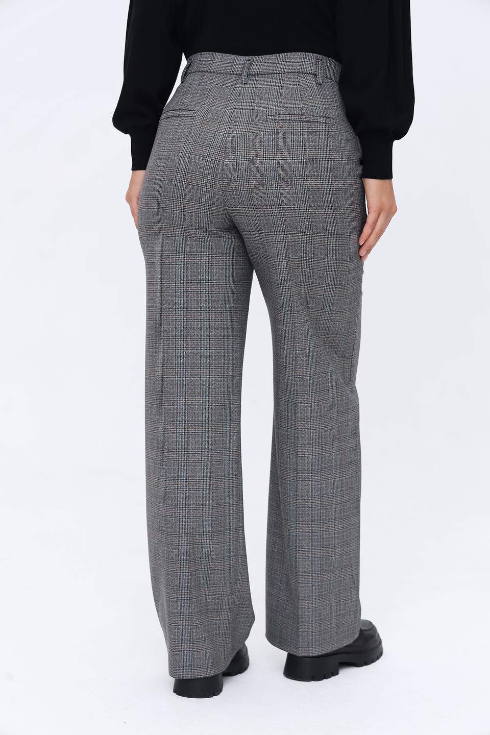 Брюки Gerry Weber в клетку серые