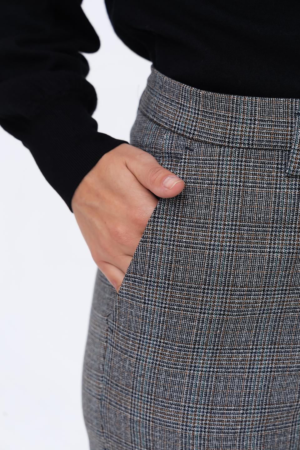 Брюки Gerry Weber в клетку серые