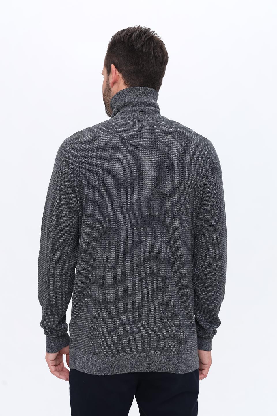 Джемпер Casa Moda с молнией серый