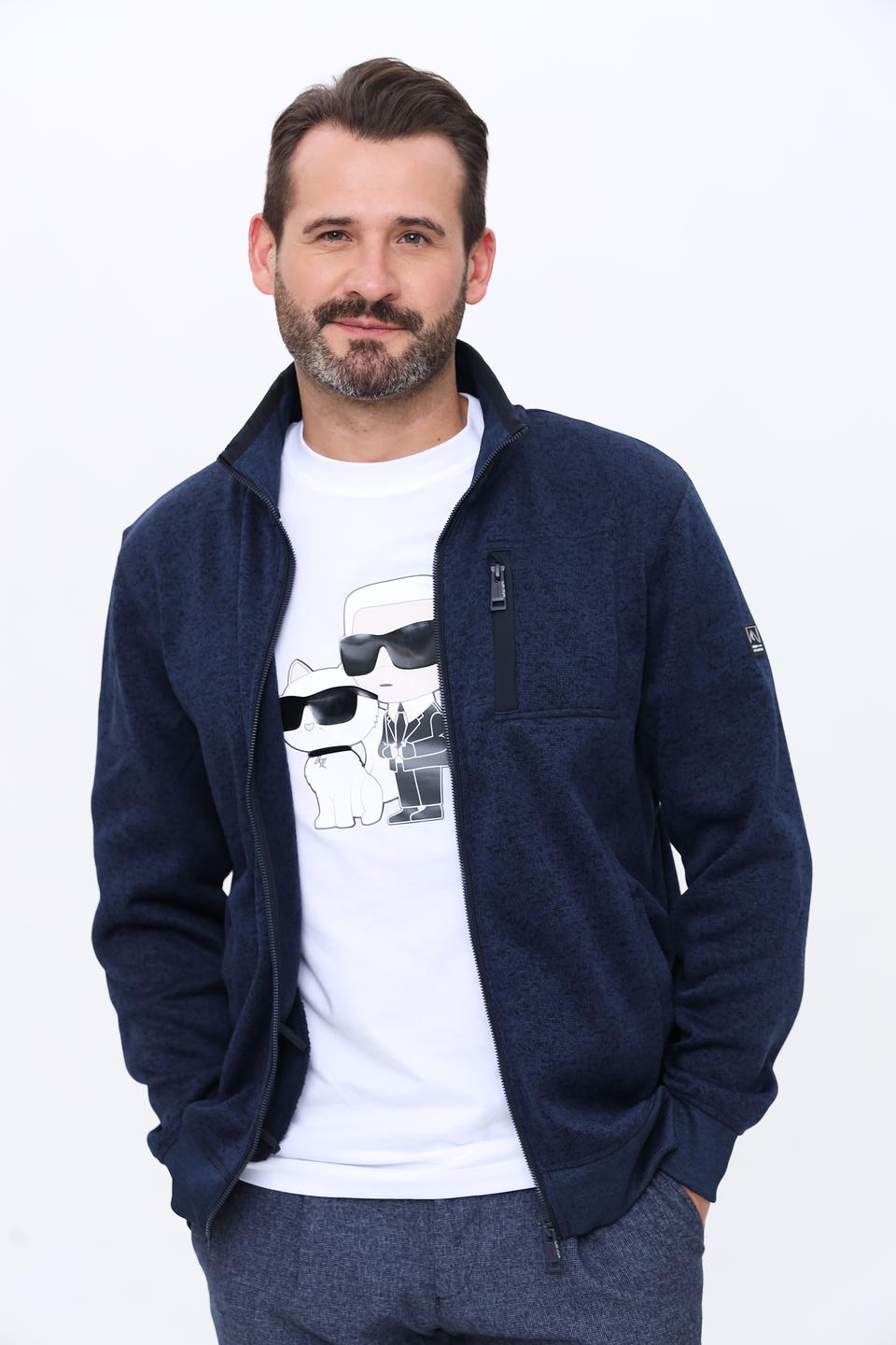 Кардиган Casa Moda мужской синий