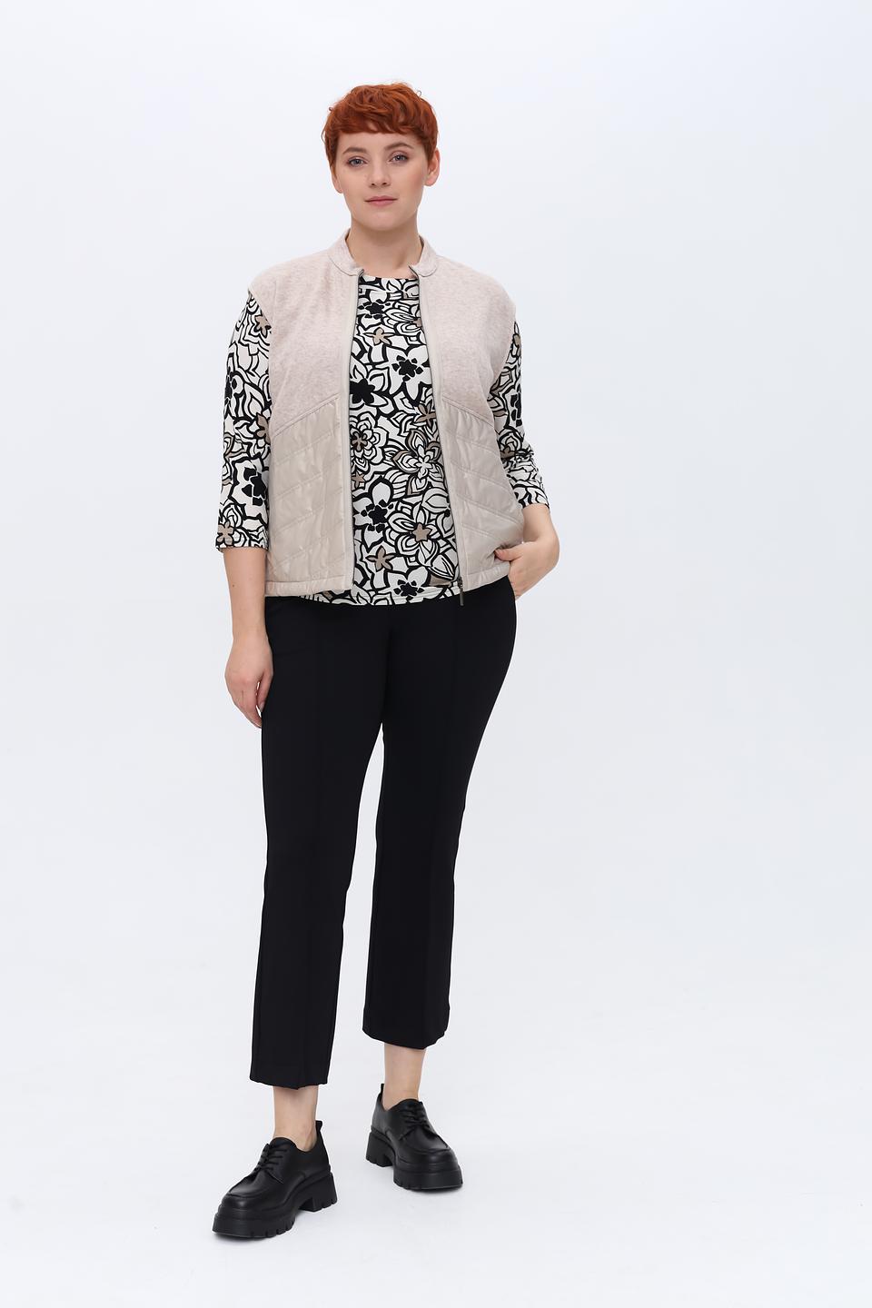 Жилет Frank Walder стеганый бежевый