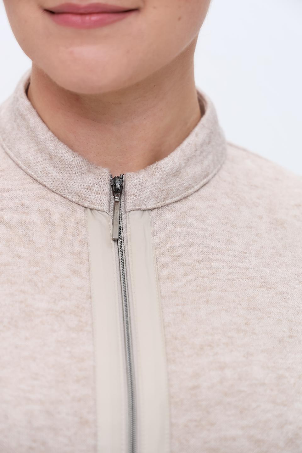 Жилет Frank Walder стеганый бежевый