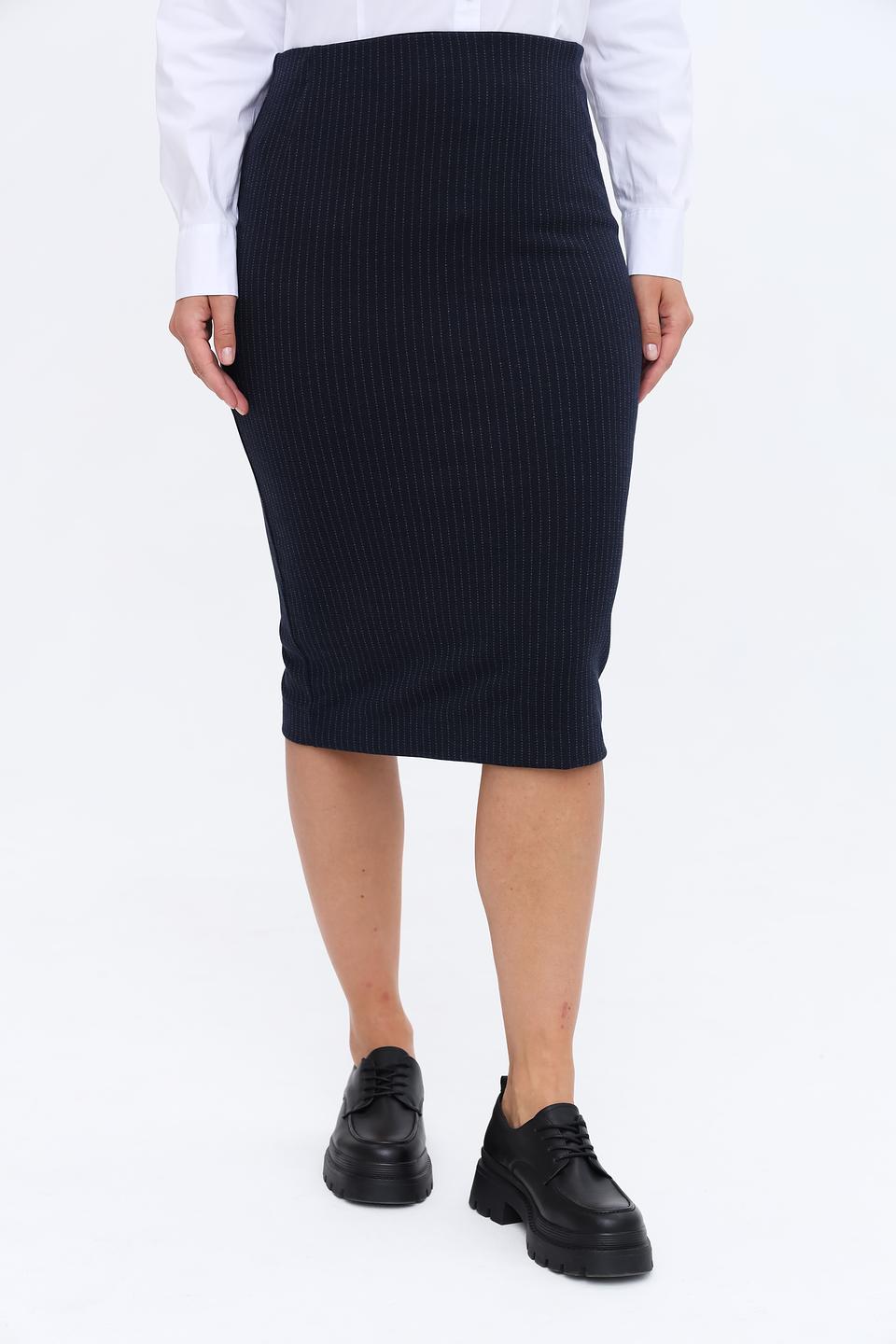 Юбка Oui в полоску миди