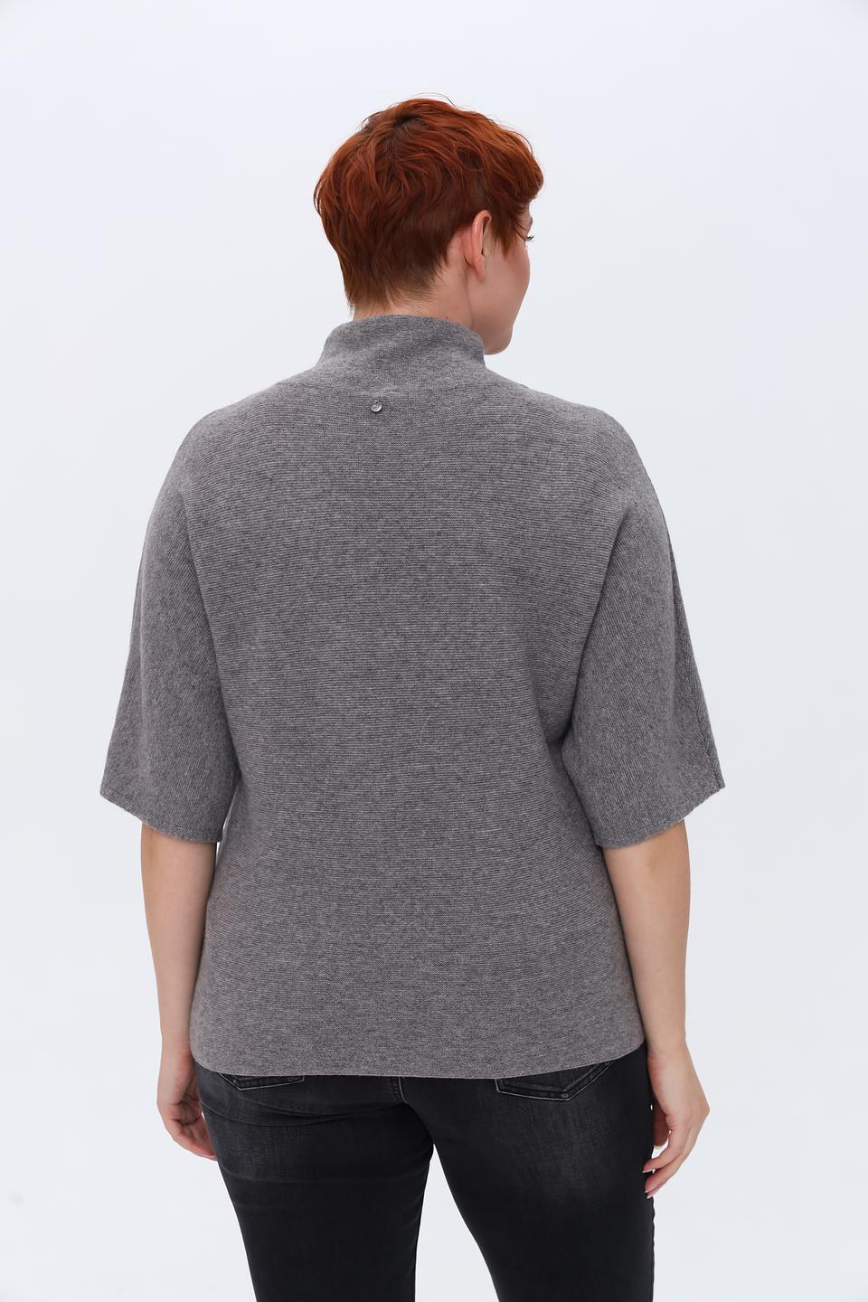 Пуловер Gerry Weber серый с рукавом 3/4