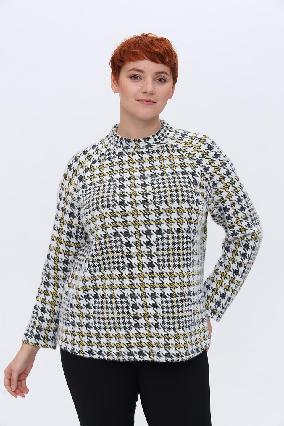 Пуловер Frank Walder в клетку