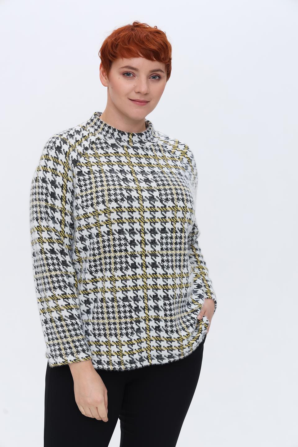 Пуловер Frank Walder в клетку