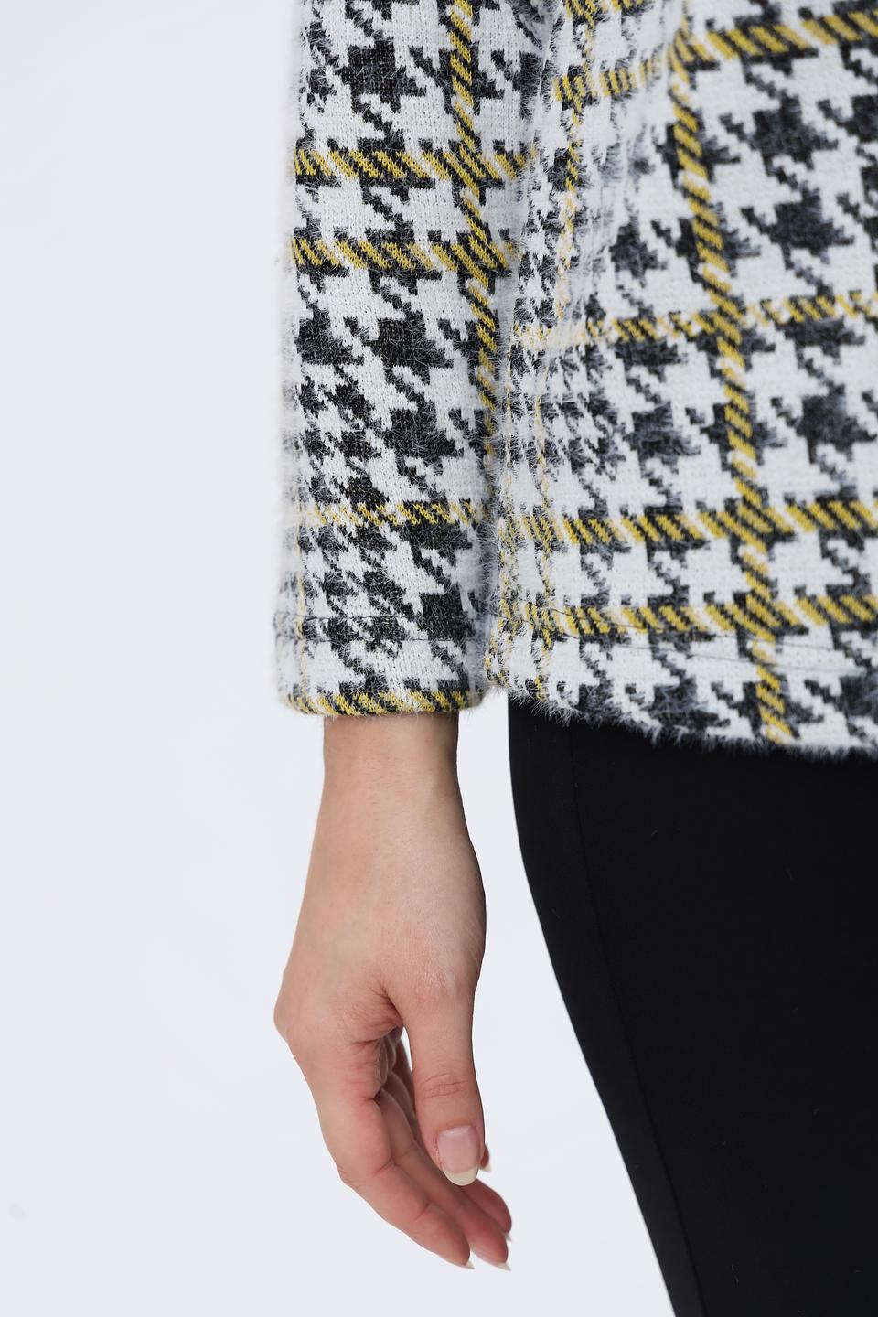 Пуловер Frank Walder в клетку