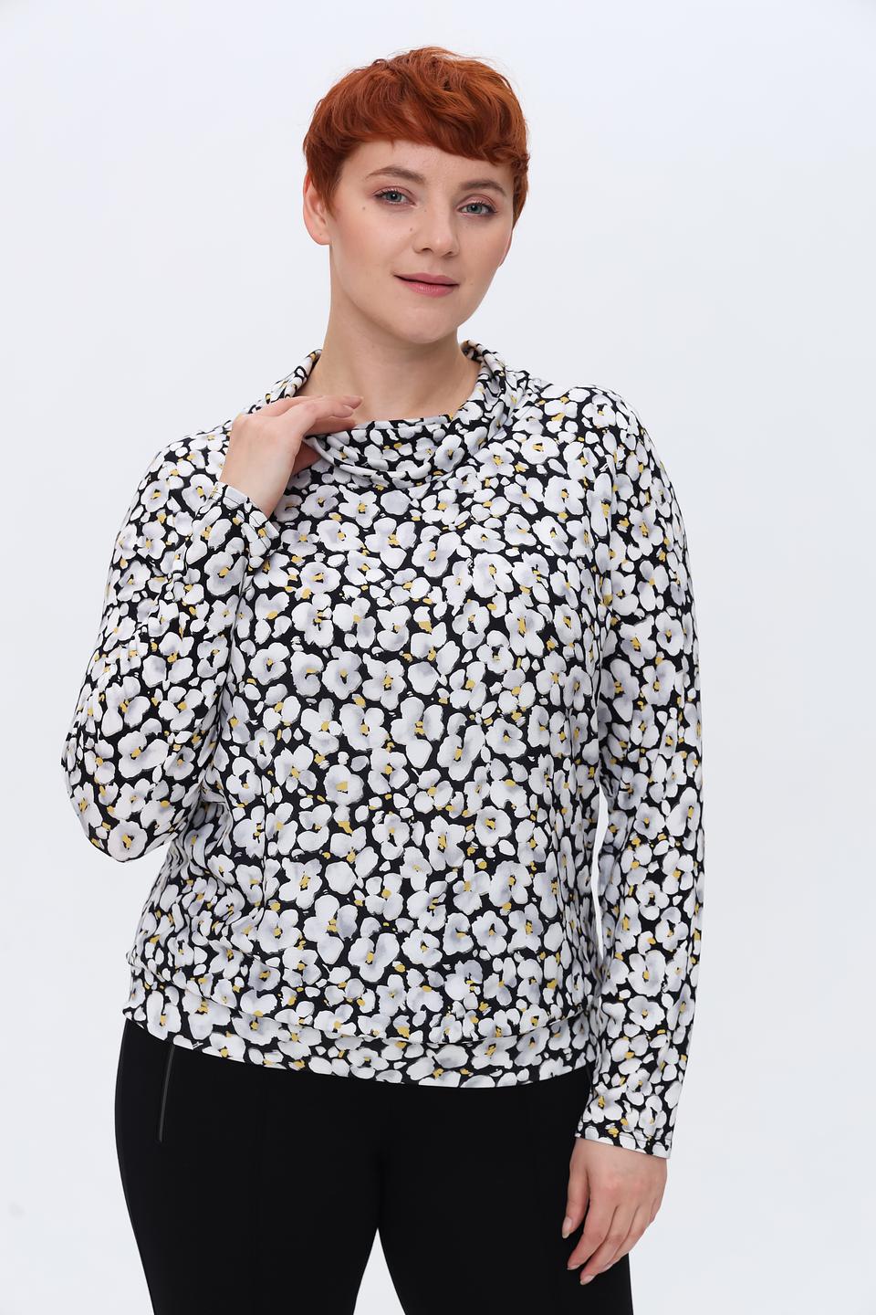 Блуза Frank Walder с цветочным принтом