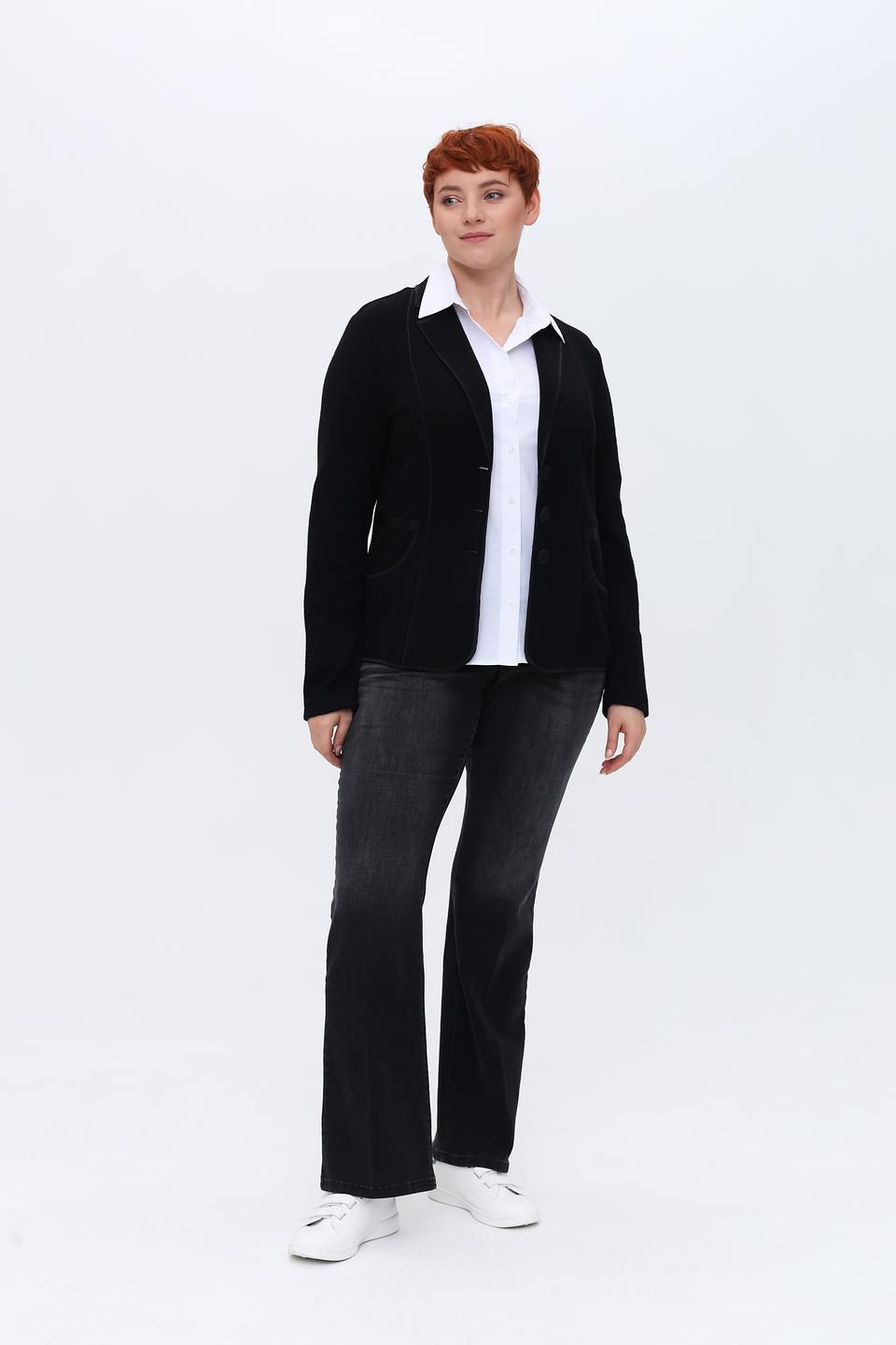 Жакет Tuzzi чёрный приталенный