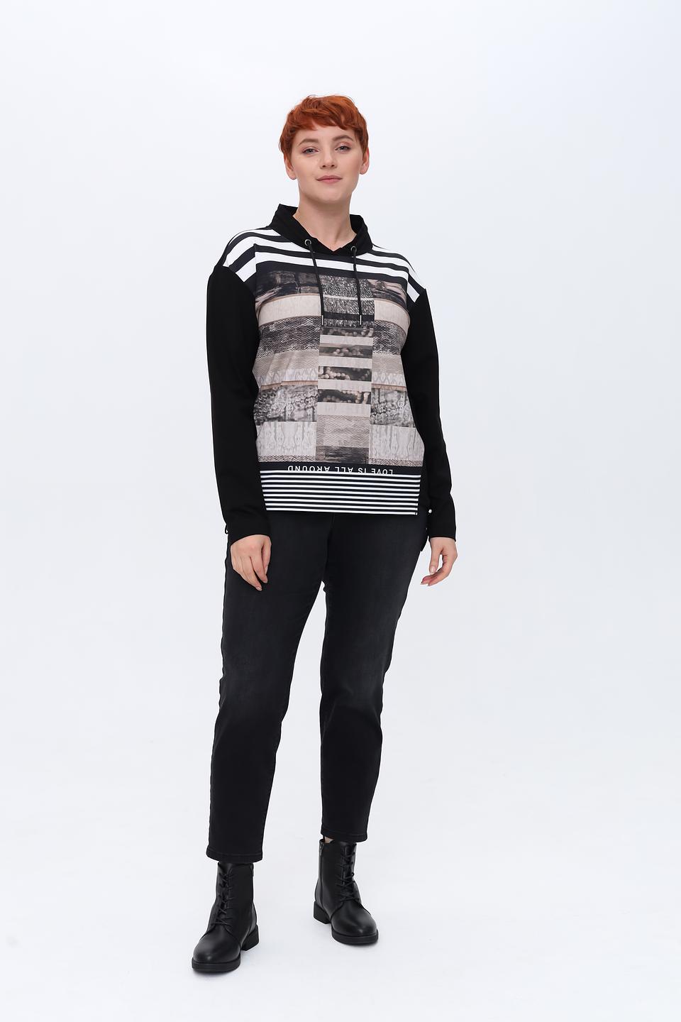 Пуловер Tuzzi с принтом