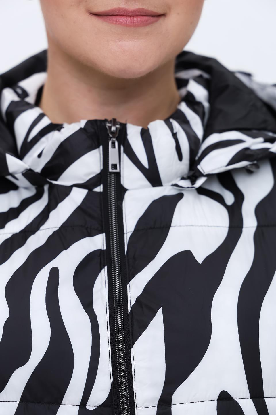 Жилет Tuzzi с принтом зебра