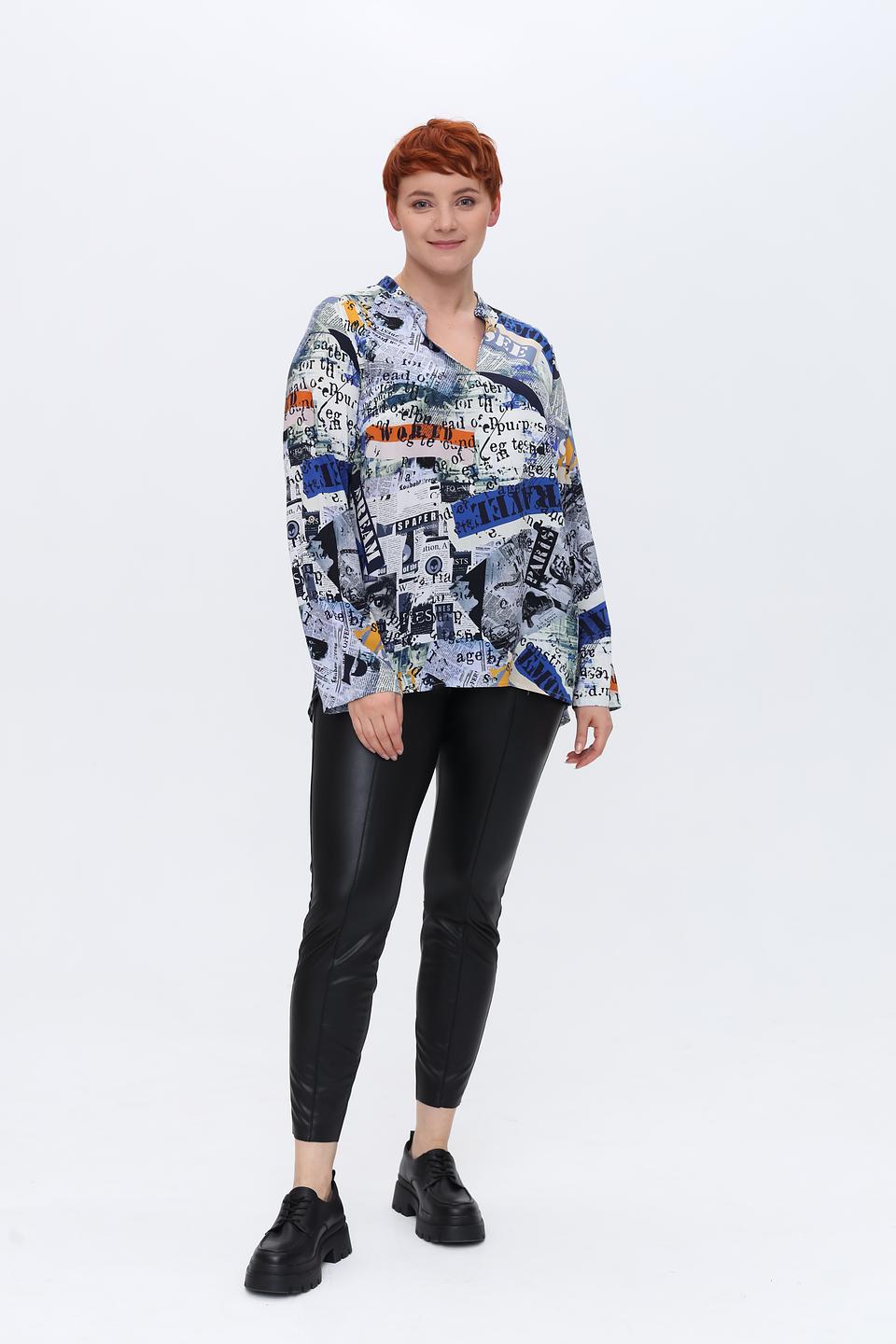 Брюки Tuzzi из экокожи чёрные