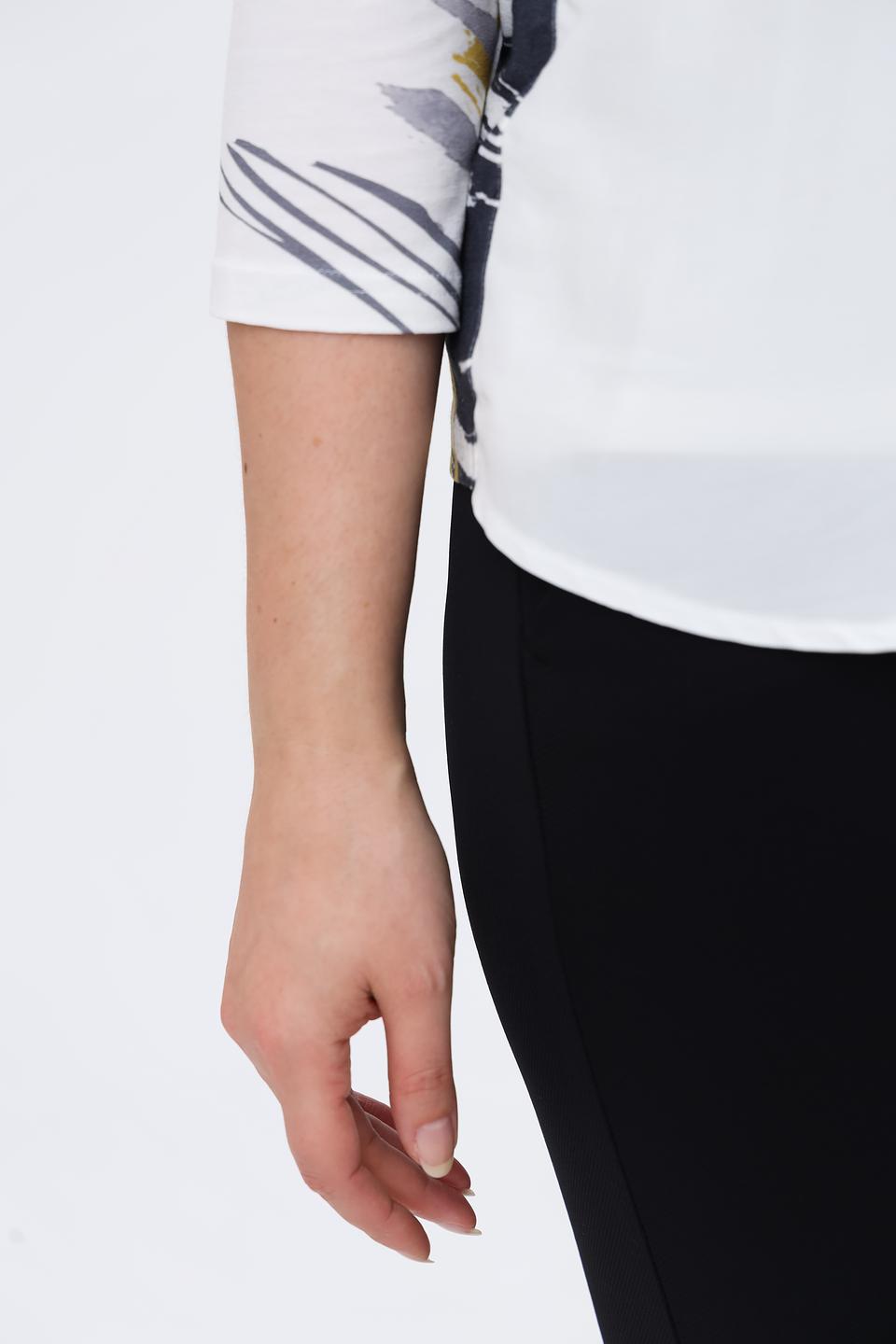 Лонгслив Frank Walder с абстрактным принтом