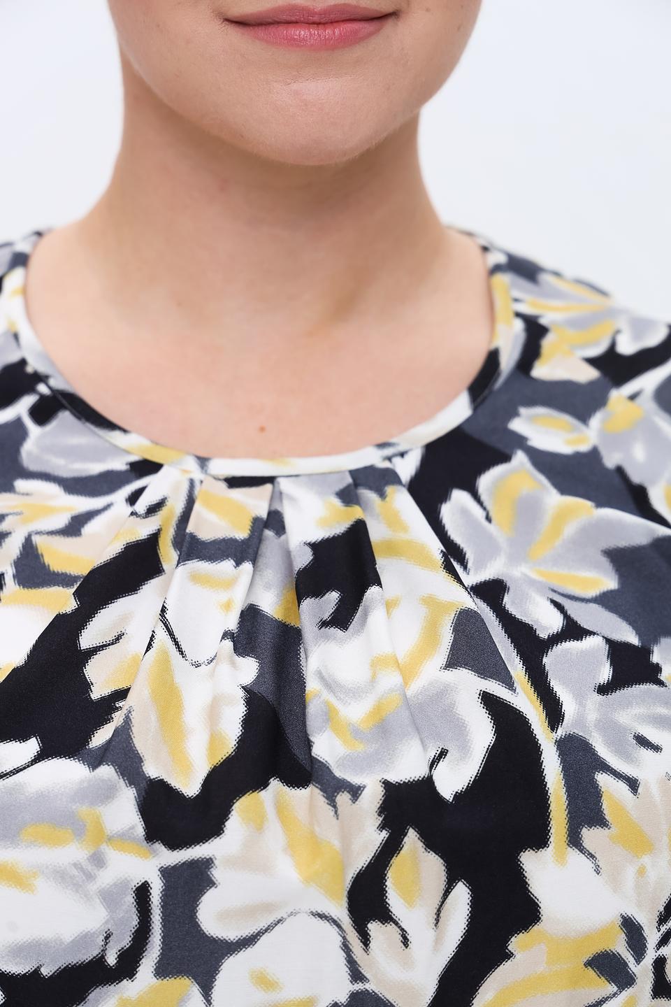 Блуза Frank Walder с цветочным принтом