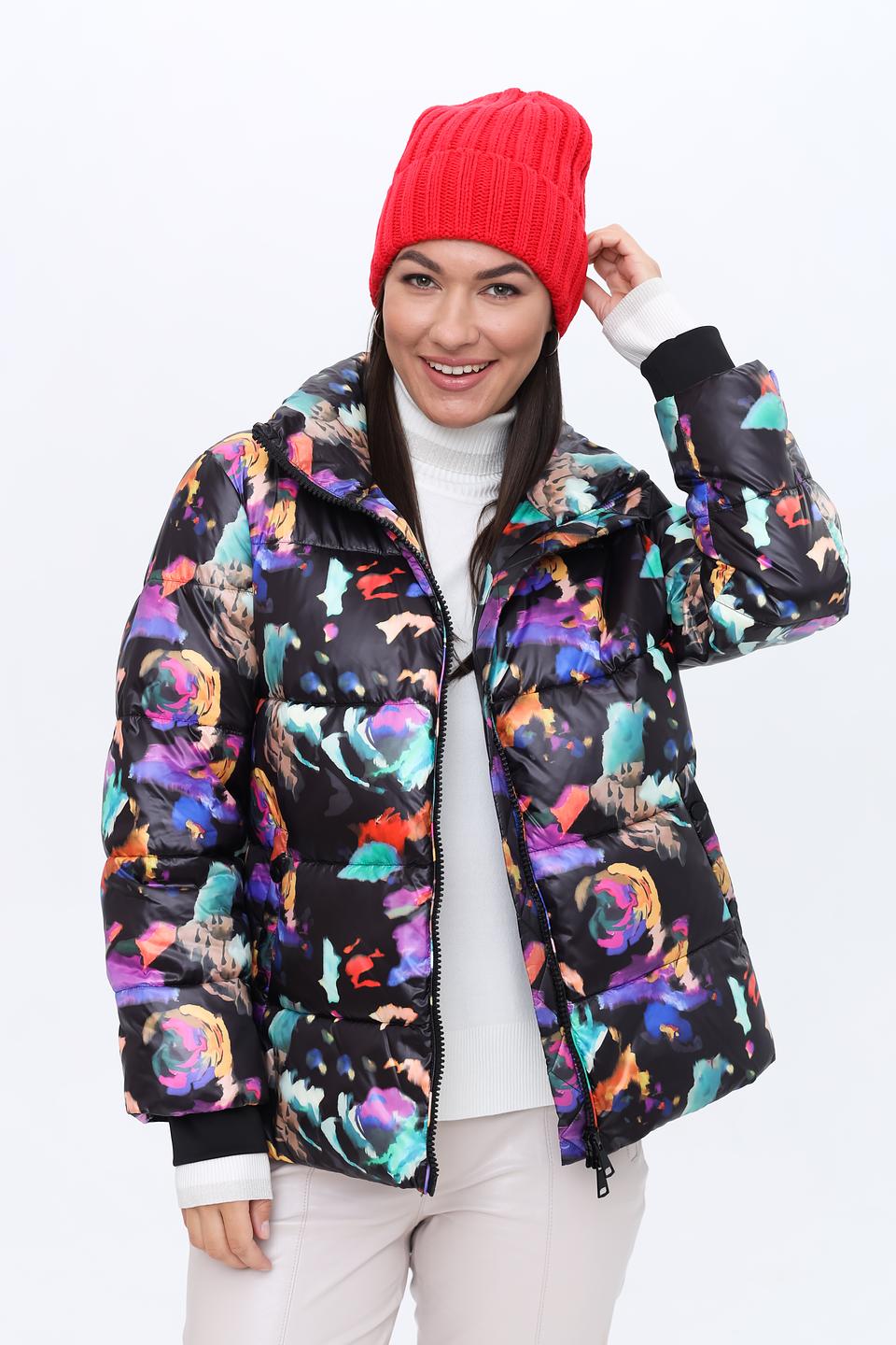 Шапка Oui вязаная красная