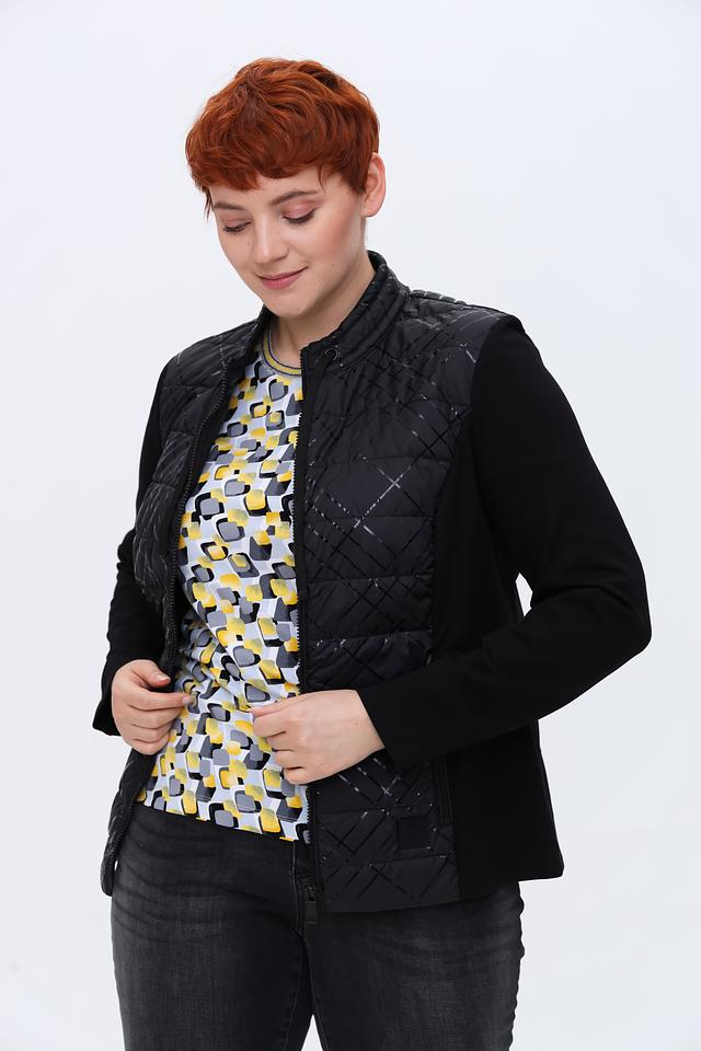 Жакет Rabe collection стеганый черный