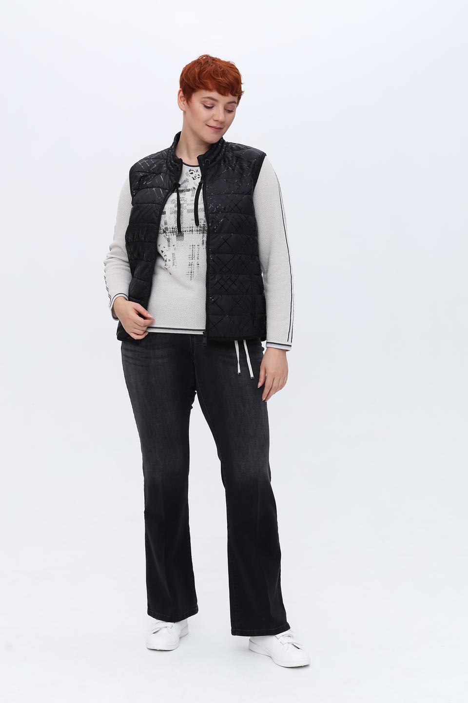 Жилет Rabe collection стеганый черный