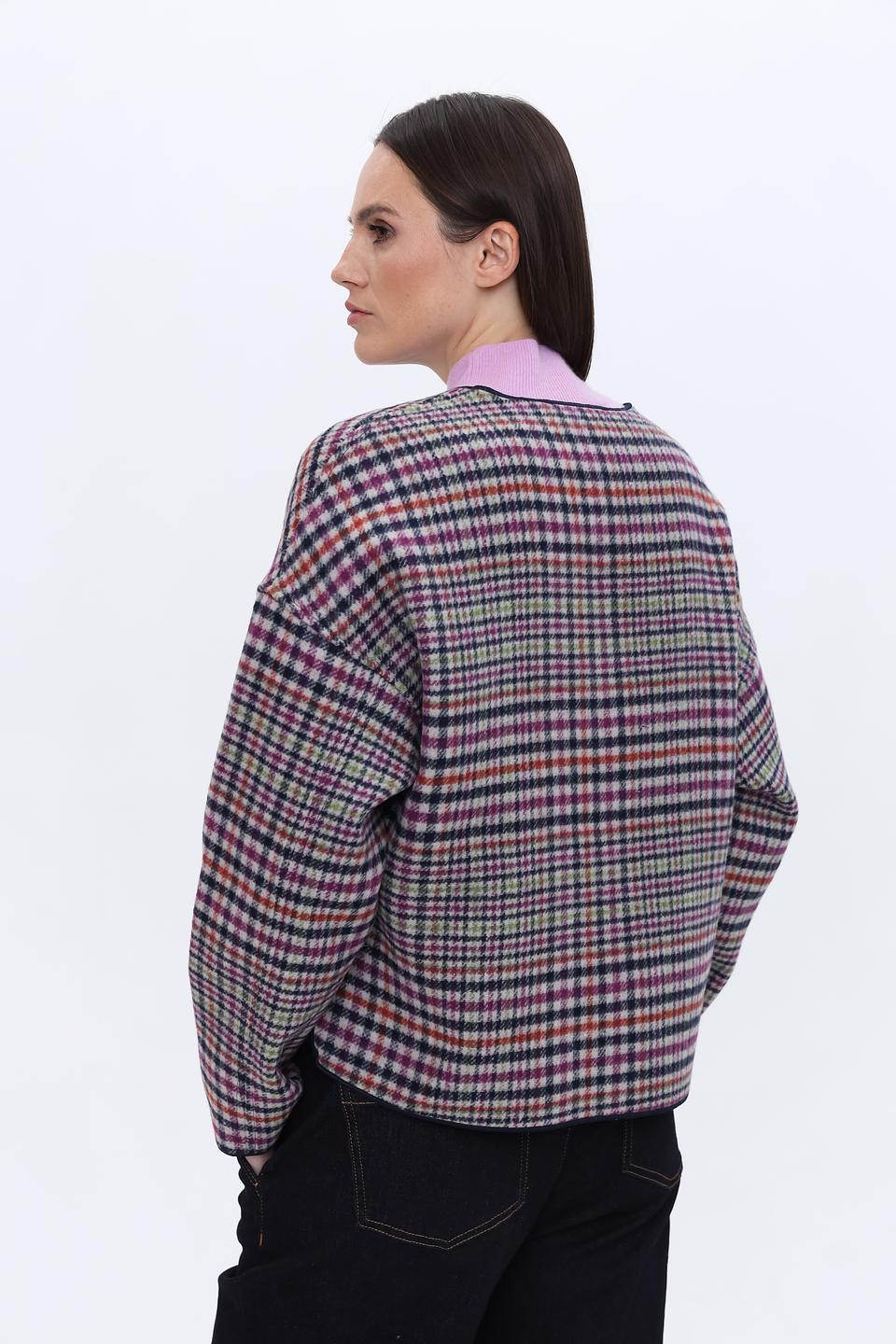 Жакет Lecomte в клетку