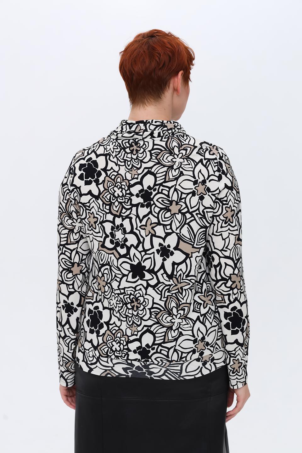 Лонгслив Frank Walder с цветочным принтом