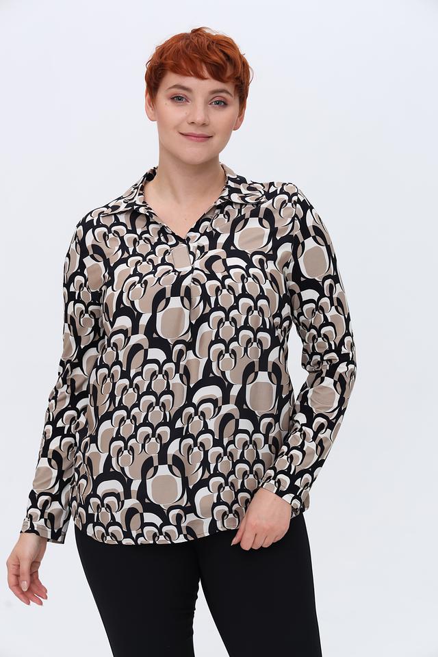 Блуза Frank Walder с принтом