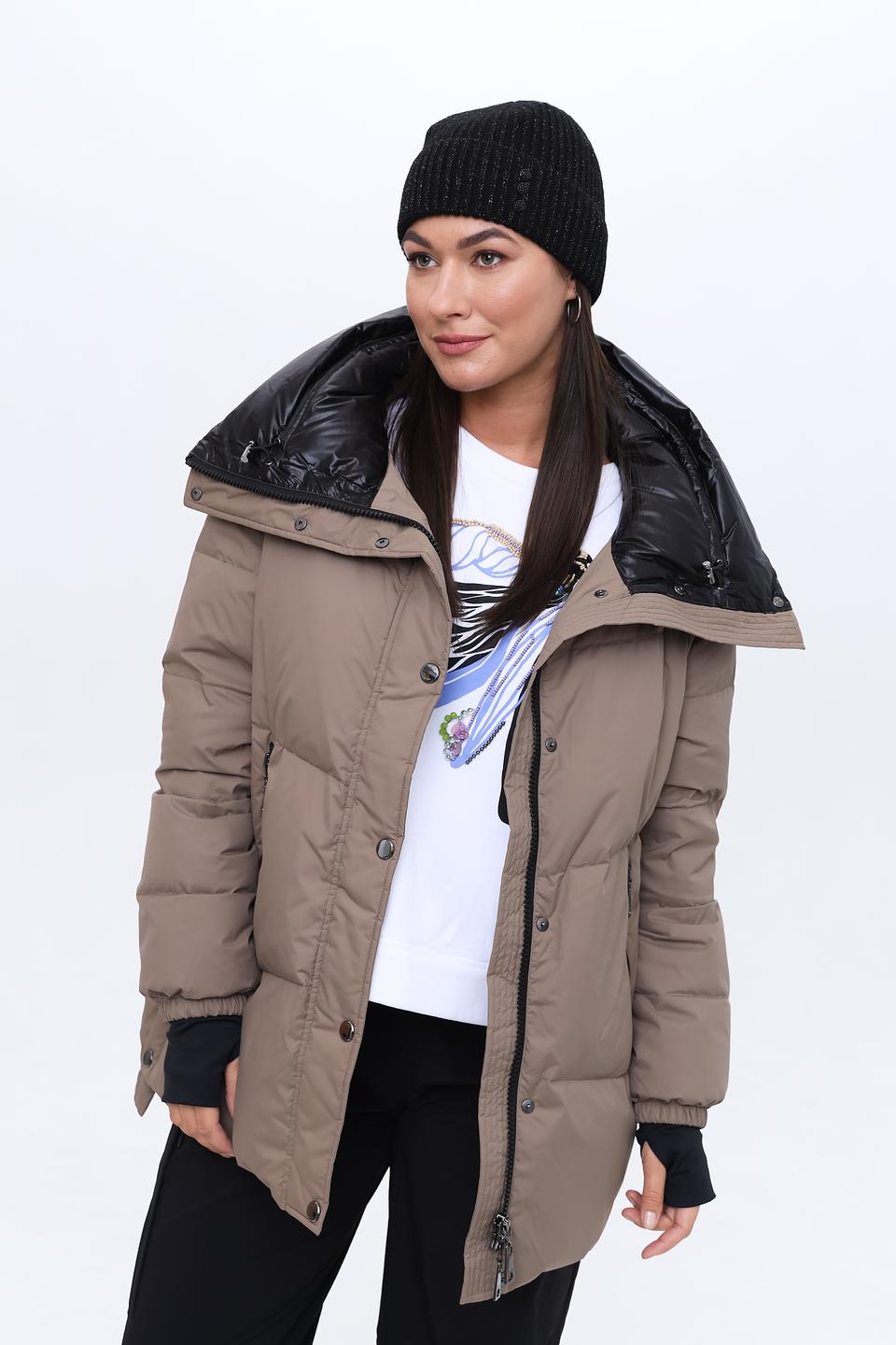 Шапка Marc Cain с пайетками чёрная