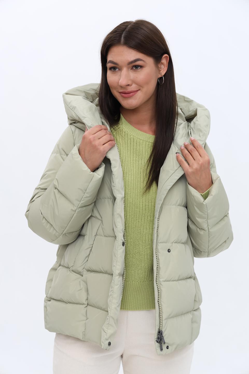 Куртка Luisa Cerano оверсайз оливковая
