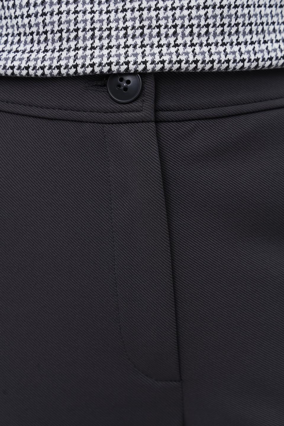 Брюки Lecomte прямые черные