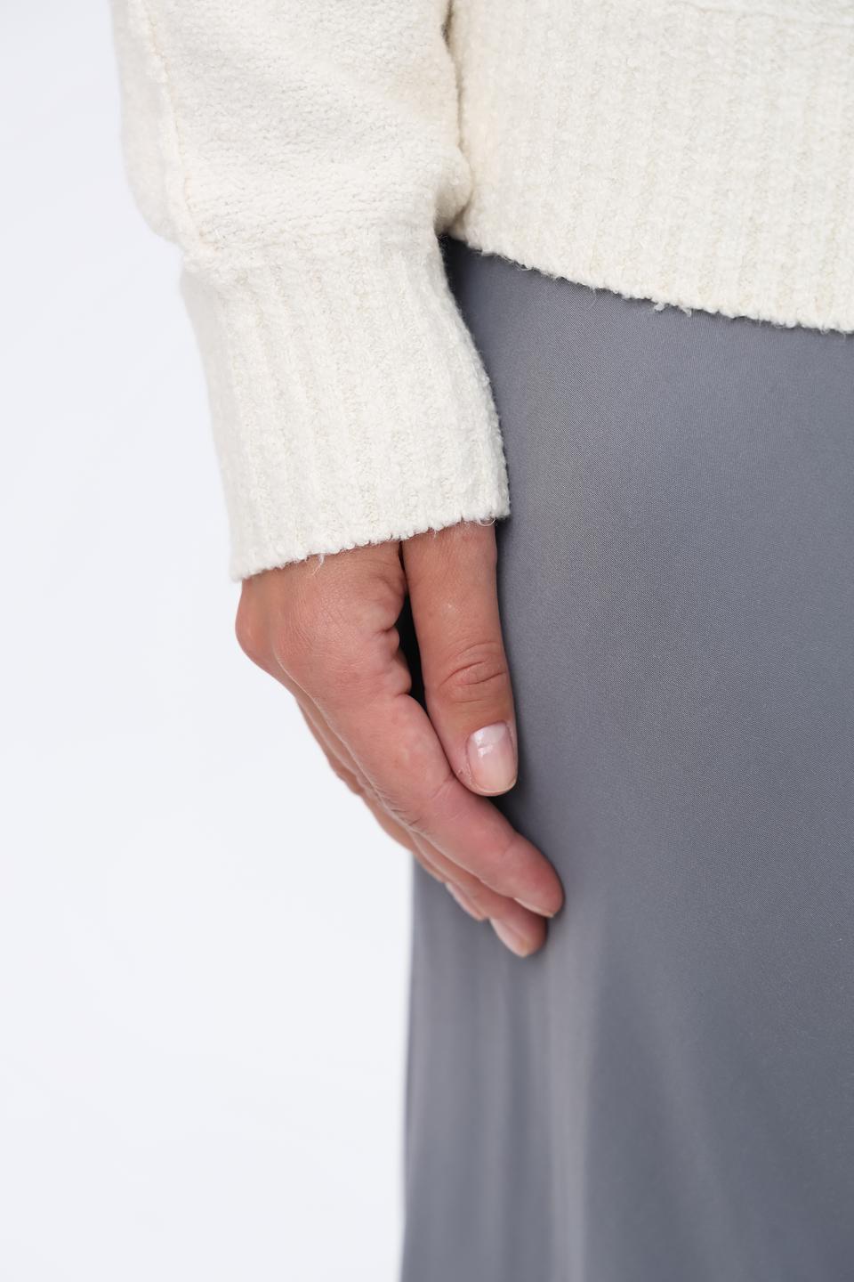 Юбка Lecomte серая миди