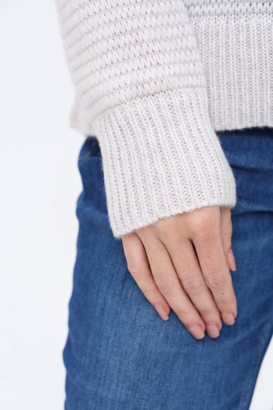 Пуловер Lecomte женский бежевый