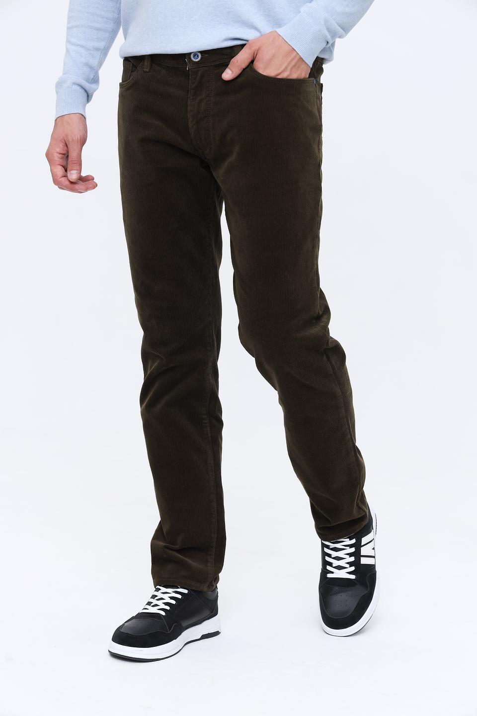 Брюки вельветовые Hattric коричневые