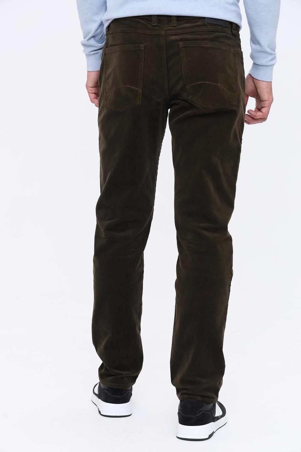 Брюки вельветовые Hattric коричневые