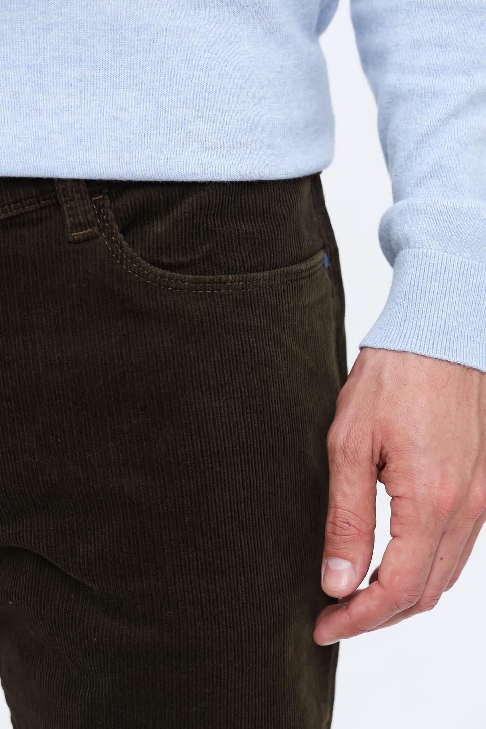 Брюки вельветовые Hattric коричневые