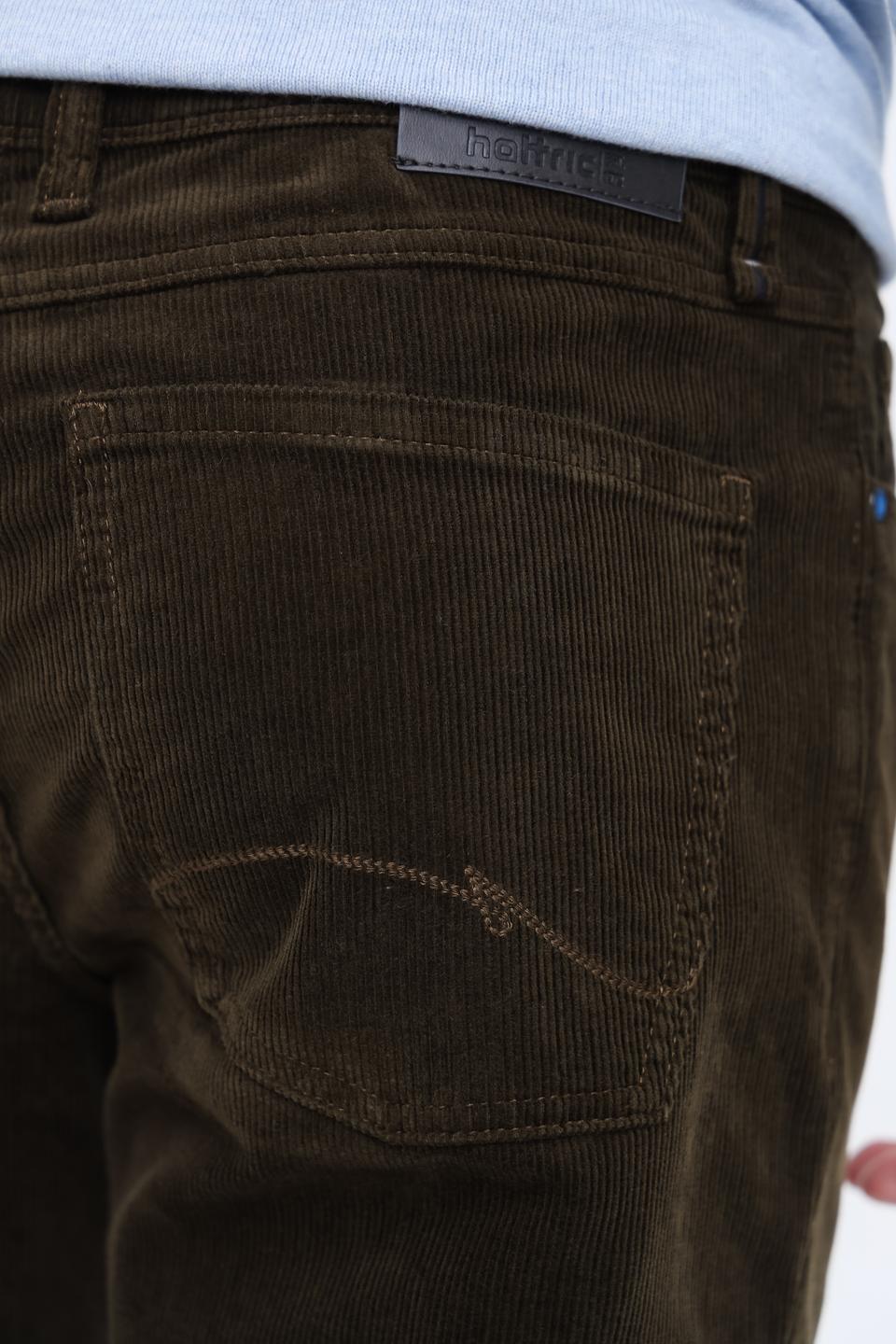 Брюки вельветовые Hattric коричневые