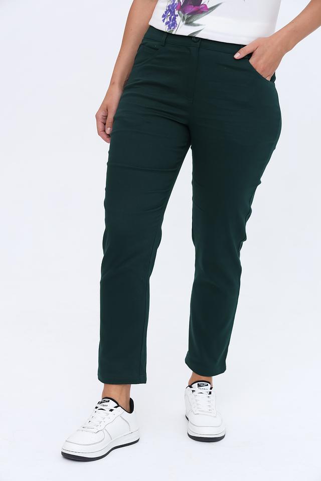 Джинсы Just Valeri тёмно-зелёные