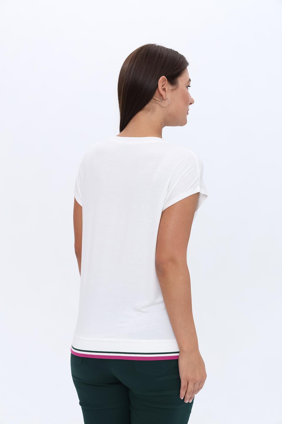 Футболка Just Valeri с цветочным принтом