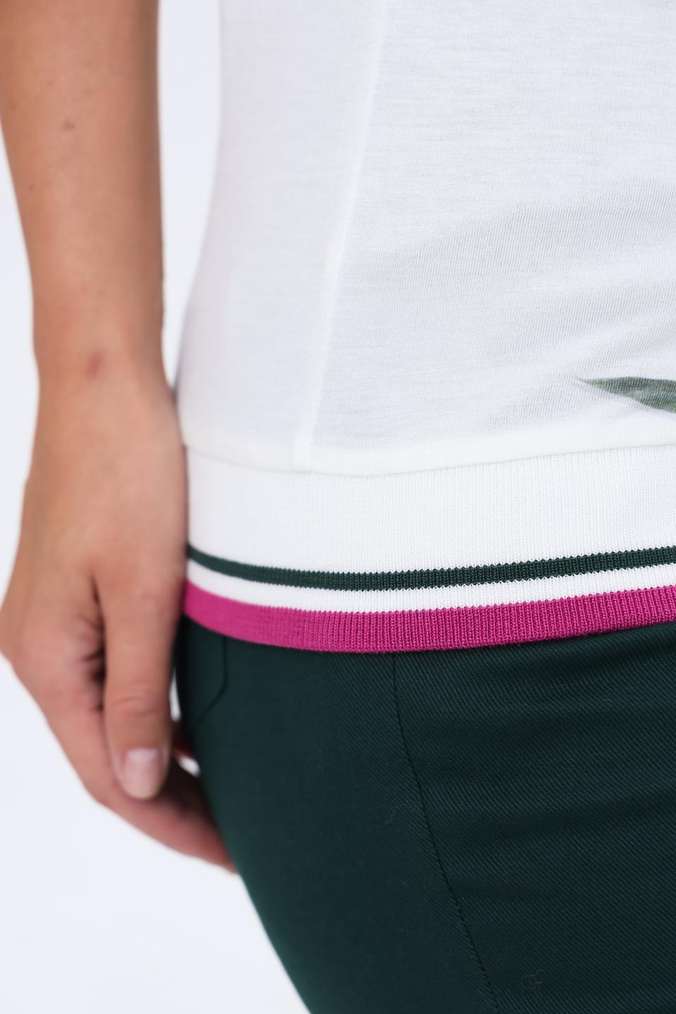 Футболка Just Valeri с цветочным принтом