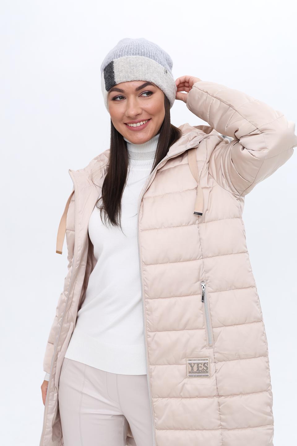 Шапка Roeckl двухцветная серая