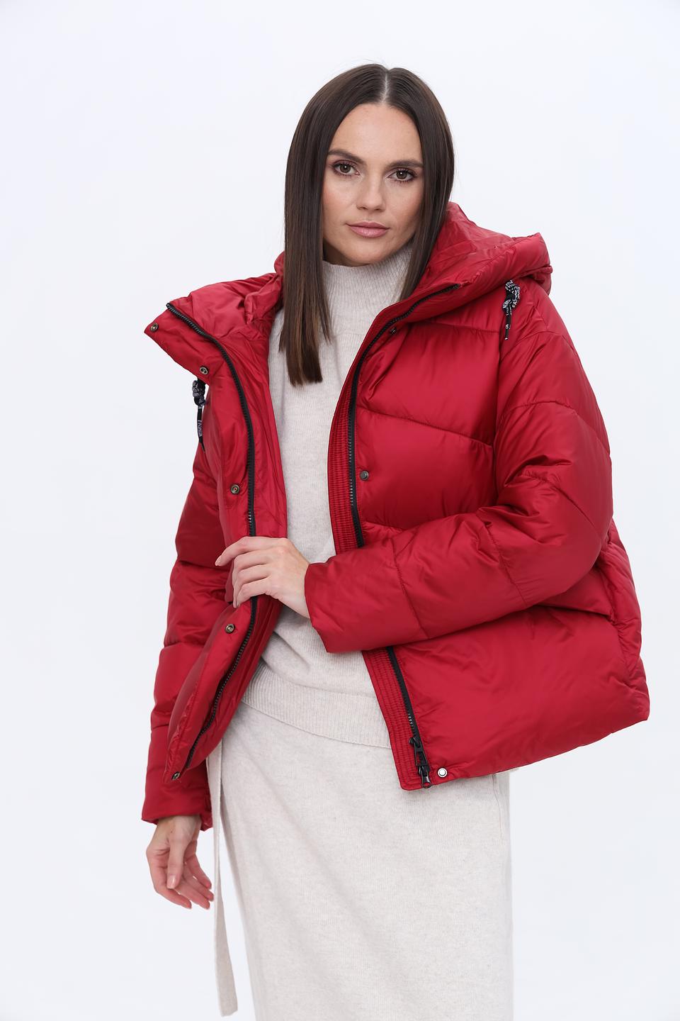 Куртка Pezzo стеганая красная