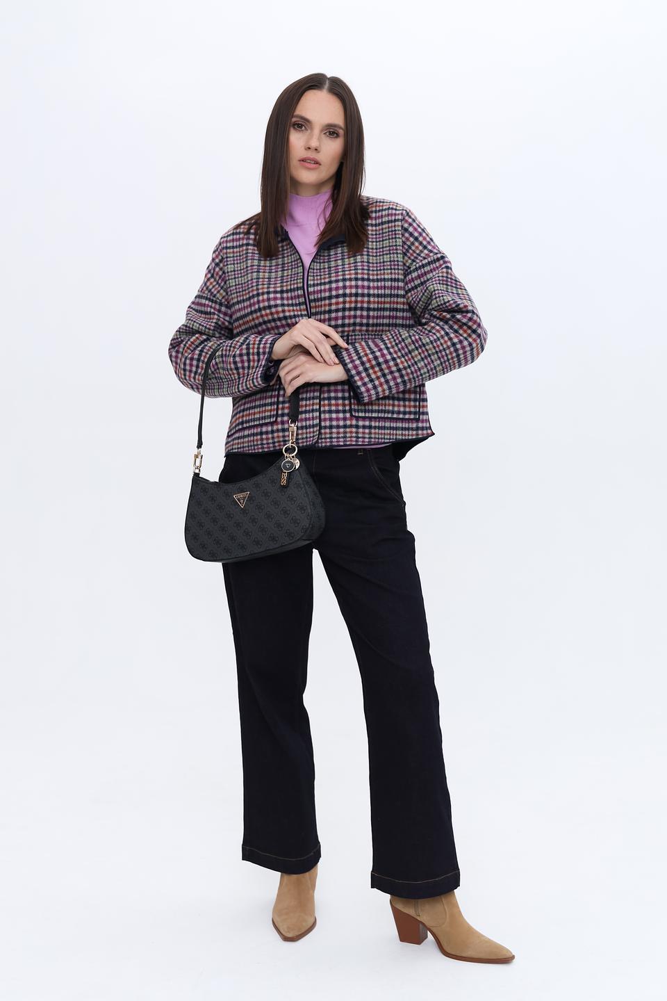 Сумка Guess с логотипом чёрная