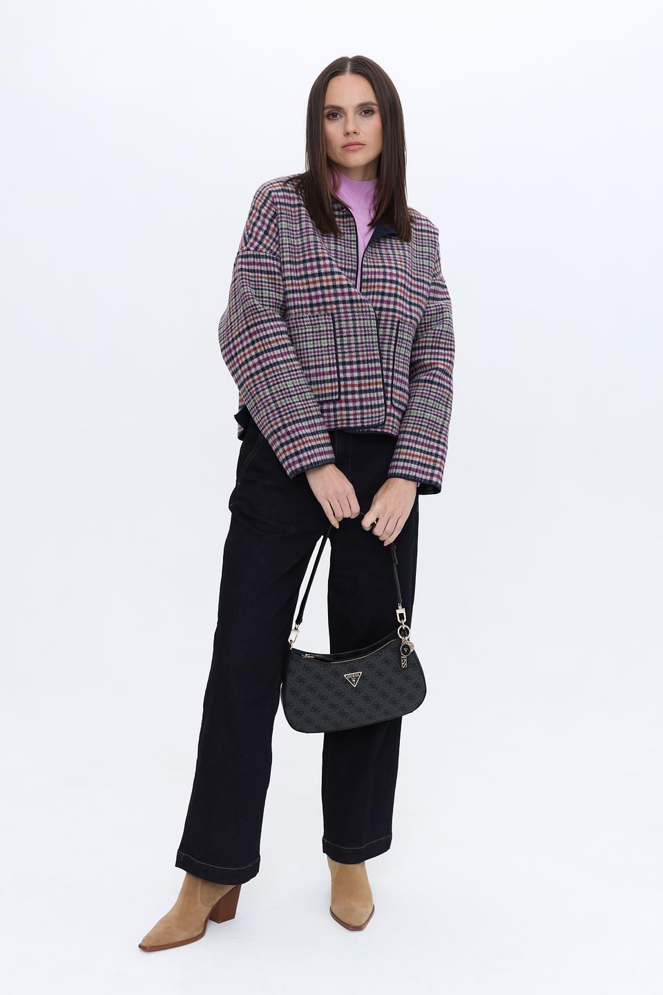 Сумка Guess с логотипом чёрная