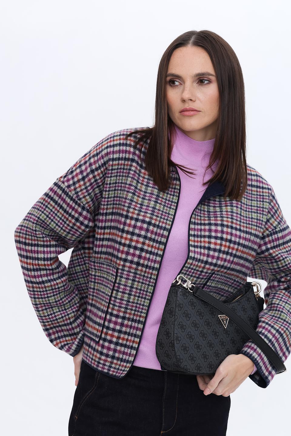 Сумка Guess с логотипом чёрная