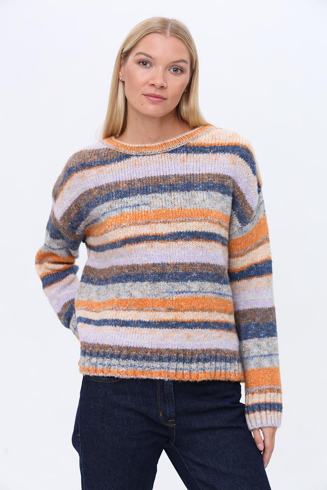 Пуловер More and More в полоску