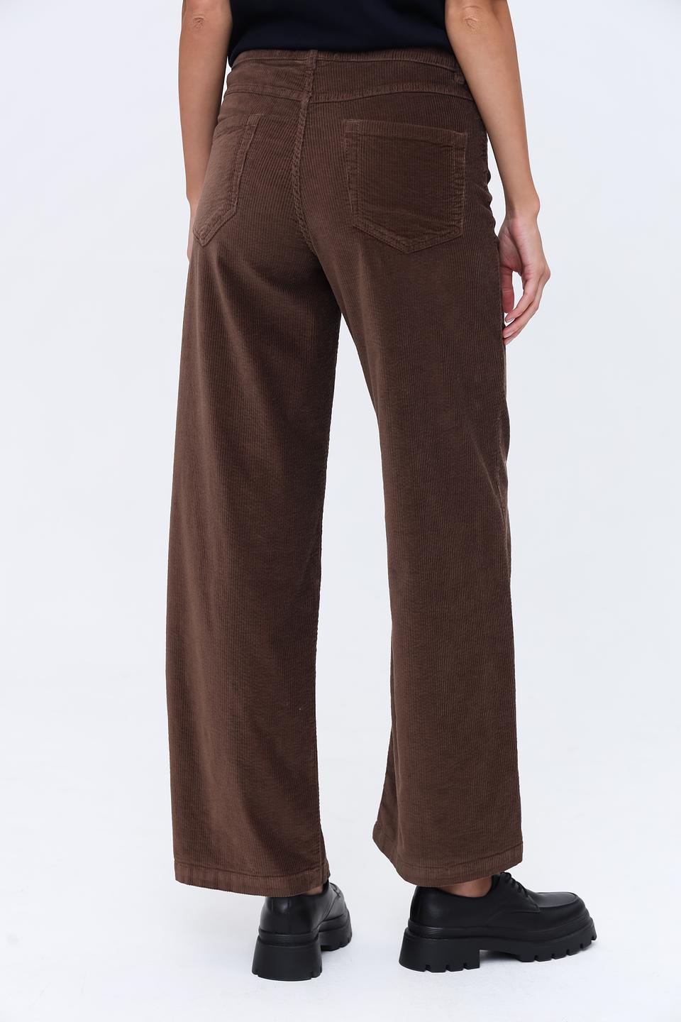 Брюки i Blues вельветовые коричневые