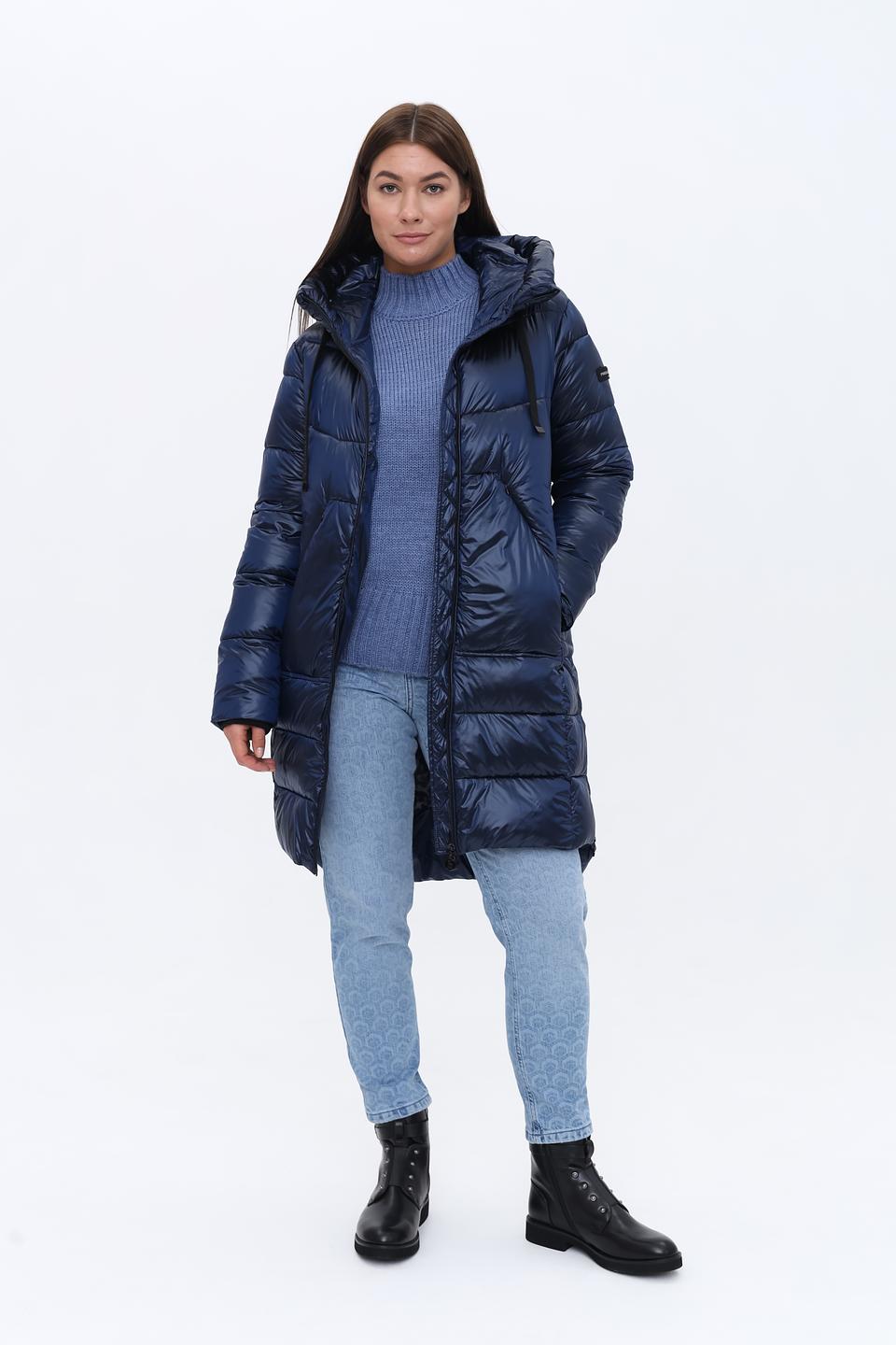 Пальто Frieda and Freddies стеганое синее