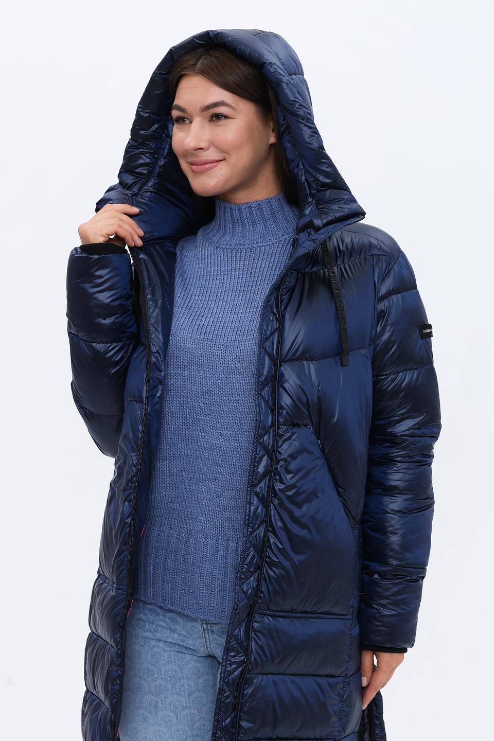 Пальто Frieda and Freddies стеганое синее