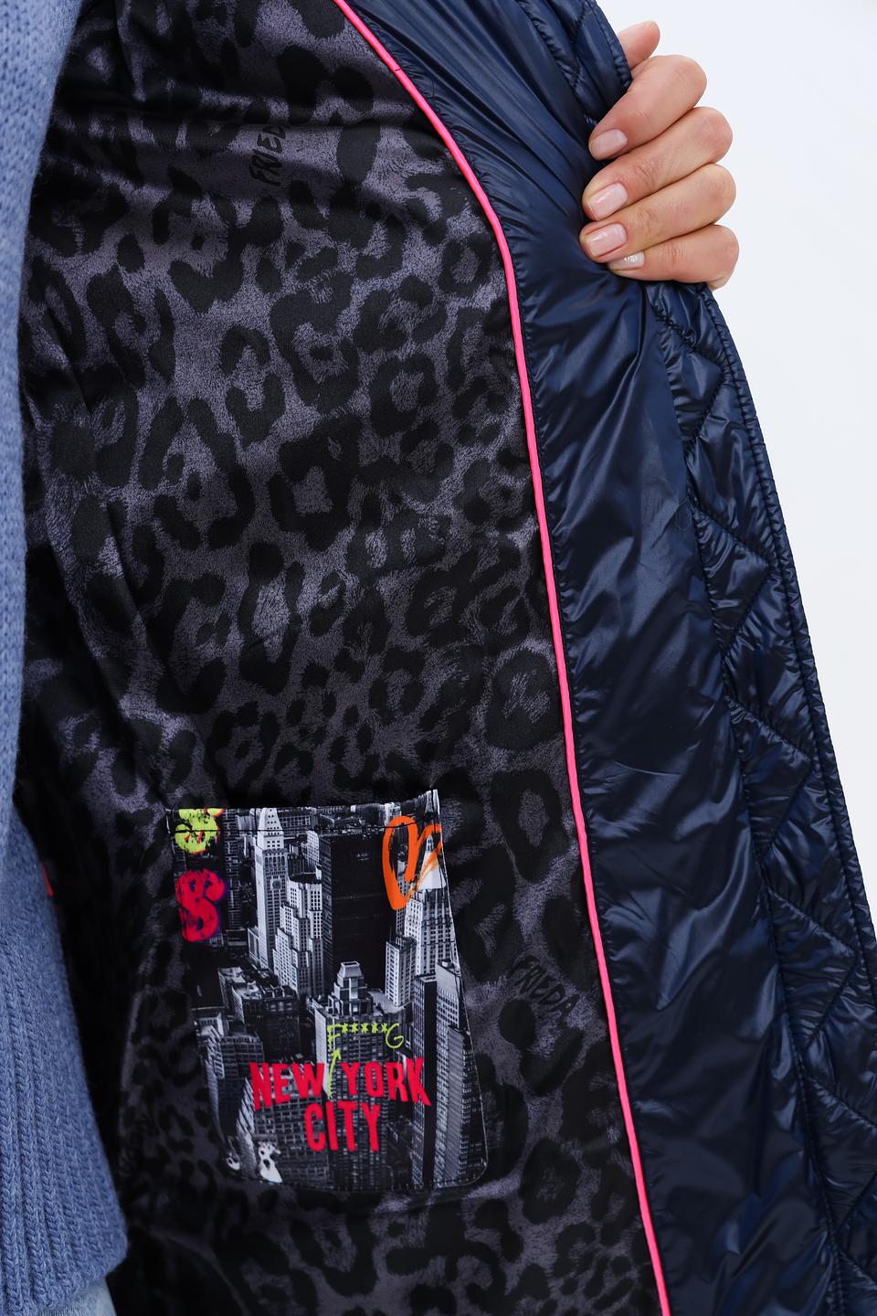 Пальто Frieda and Freddies стеганое синее